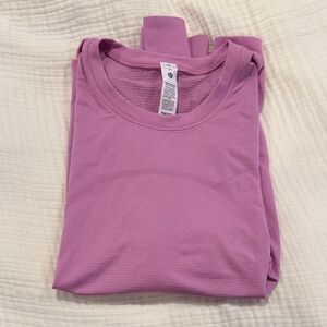 Lululemon Athletica Pink Long Sleeve Shirt